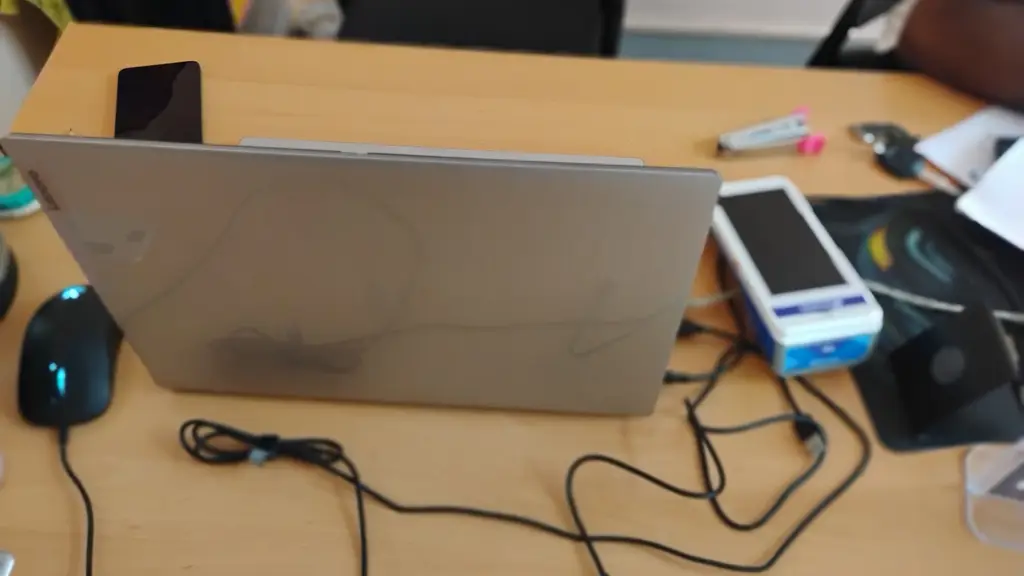 Card machine on the counter used for credit card payments at C2C Enterprises
